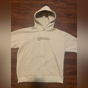 Tan Embroidered Garden Hoodie Men’s size XL